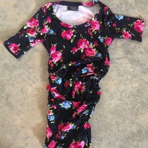 Bodycon maternity dress